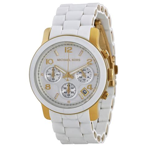 Michael Kors Runway White Women's Watch 